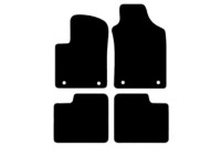 Car mats suitable for Fiat 500 Dualogic 2013-2015