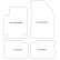 Car mats suitable for Fiat Bravo 2007- 6-piece, Thumbnail 2