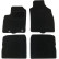 Car mats suitable for Fiat Panda 2003-2011 4-piece