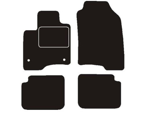 Car mats suitable for Fiat Panda Hybrid 2020 -