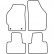Car mats suitable for Fiat Punto 1993-1999, Thumbnail 2