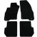 Car mats suitable for Fiat Punto Evo 2010- 4-piece