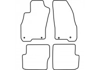 Car mats suitable for Fiat Punto Evo (5 doors) 2014-