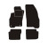 Car mats suitable for Fiat Punto III 2012 - 2015