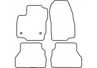 Car mats suitable for Ford B-Max 2012-