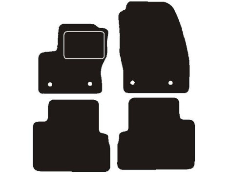 Car mats suitable for Ford C-Max 2015 -