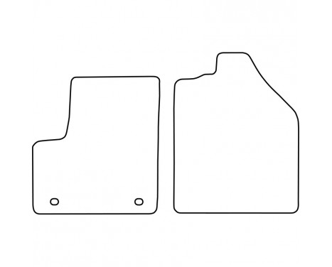 Car mats suitable for Ford Connect from 2002, Image 2