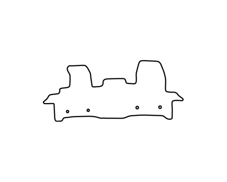 Car mats suitable for Ford Custom Camper 2022- (Automatic), Image 2
