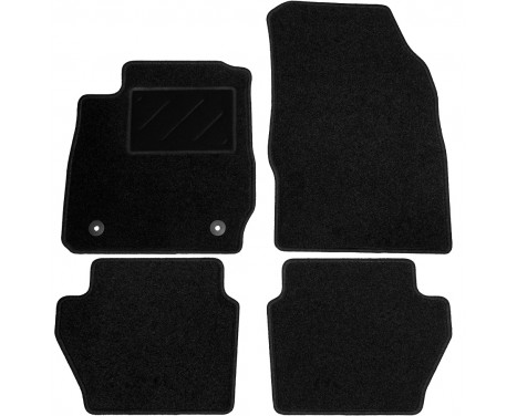 Car mats suitable for Ford Fiesta 2012- 4-piece