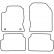 Car mats suitable for Ford Focus 1998-2002 (velour), Thumbnail 6