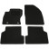 Car mats suitable for Ford Focus 2005-2011 4-piece
