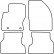 Car mats suitable for Ford Focus 2005-2011 4-piece, Thumbnail 5