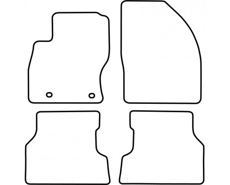 Car mats suitable for Ford Focus 2008-2011, Image 2