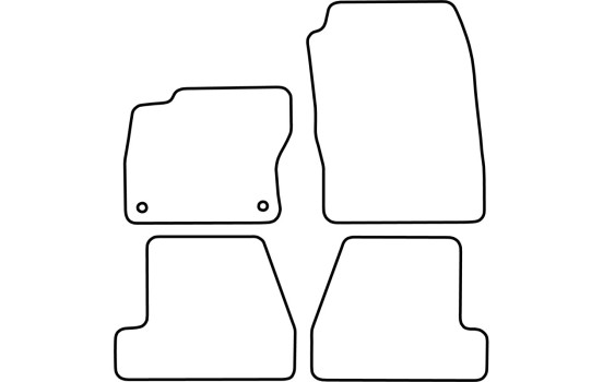 Car mats suitable for Ford Focus 2011-2015, Image 2