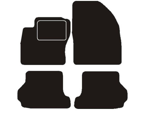 Car mats suitable for Ford Focus Cabrio 2006 - 2010