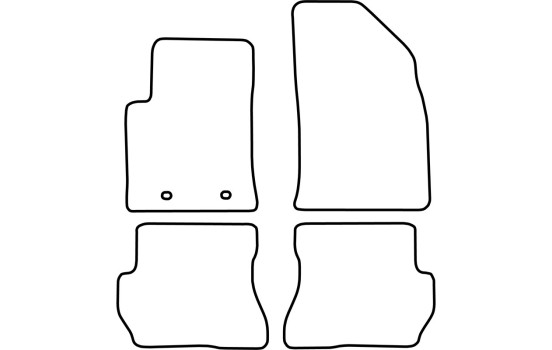Car mats suitable for Ford Fusion 2005-2012, Image 2