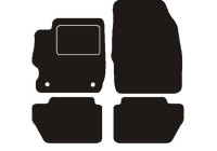 Car mats suitable for Ford Ka+ 2016-