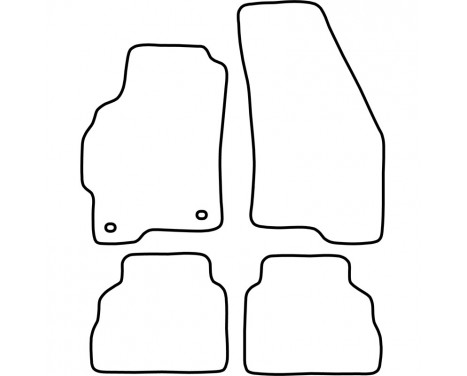 Car mats suitable for Ford Mondeo 1993-2000, Image 2