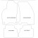 Car mats suitable for Ford Mondeo 1996-2000 4-piece, Thumbnail 2
