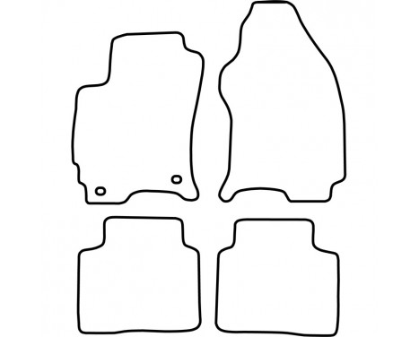 Car mats suitable for Ford Mondeo 2000-2007 (velour), Image 6