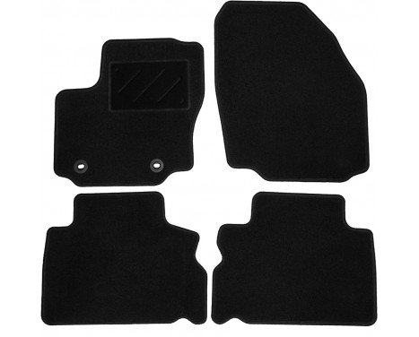 Car mats suitable for Ford S-Max 2006- 5-seater 4-piece