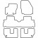 Car mats suitable for Ford S-Max from 2006 (7 persons), Thumbnail 2