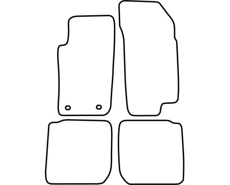 Car mats suitable for Ford Scorpio 1985-1994, Image 2
