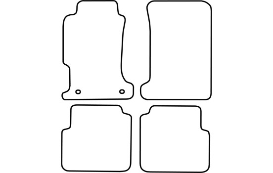 Car mats suitable for Honda Accord 1993-1998, Image 2
