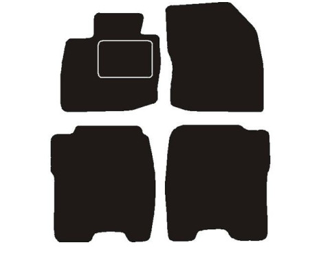 Car mats suitable for Honda Civic 3 door 2007-