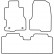 Car mats suitable for Honda Civic 5 doors 2004-2006, Thumbnail 2