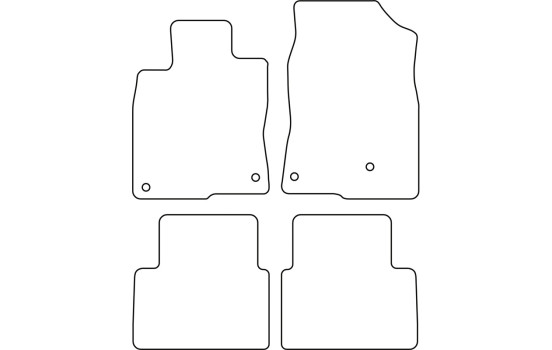 Car mats suitable for Honda Civic X HB 5-door, Image 2