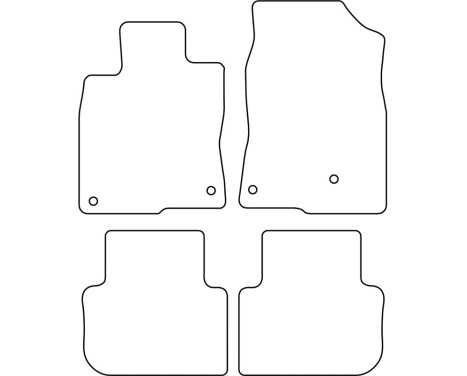 Car mats suitable for Honda Civic XI HB e:HEV 2022-, Image 2