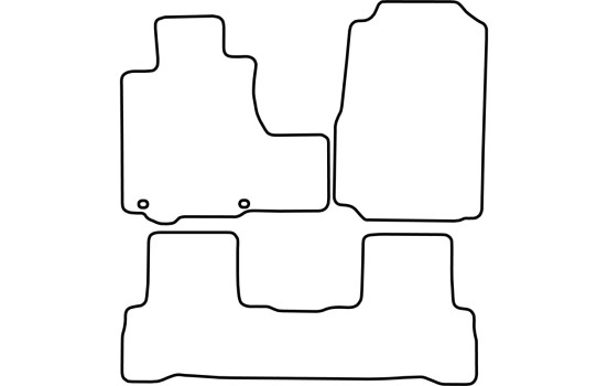 Car mats suitable for Honda CR-V from 2007, Image 2