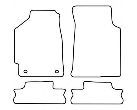 Car mats suitable for Honda CRX 1988-1992, Image 2