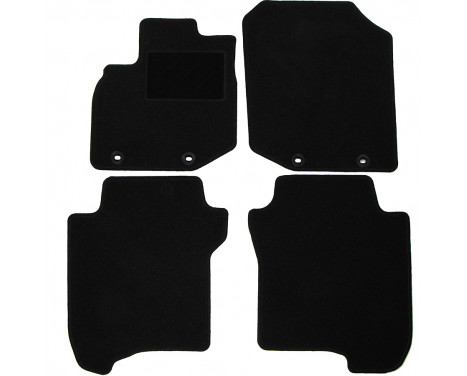 Car mats suitable for Honda Jazz 2011- 4-piece