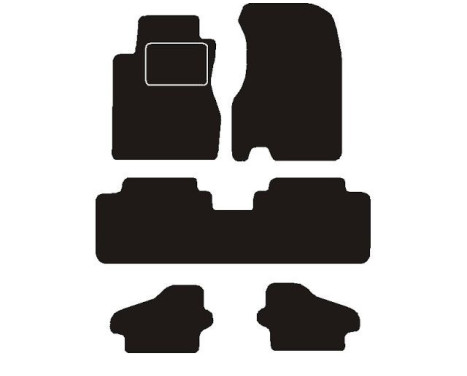 Car mats suitable for Honda Stream 2001 -