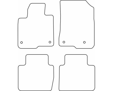 Car mats suitable for Honda ZR-V eHEV 2023-, Image 2