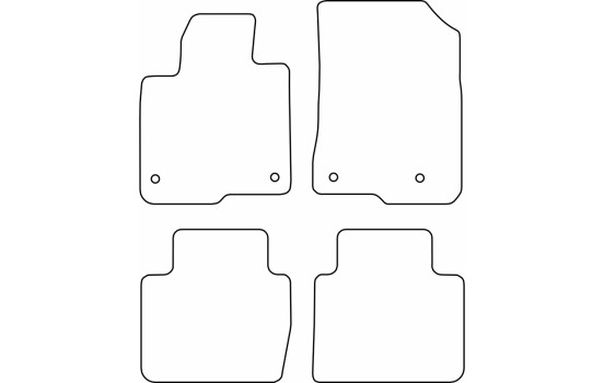 Car mats suitable for Honda ZR-V eHEV 2023-, Image 2