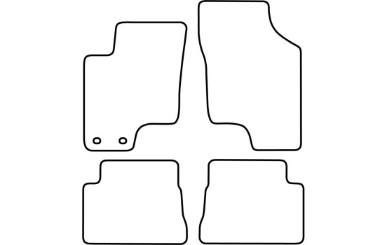 Car mats suitable for Hyundai Getz 2002-2008, Image 2