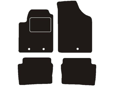 Car mats suitable for Hyundai i10 2009 -