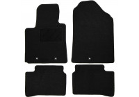 Car mats suitable for Hyundai I10 2014- 4-piece