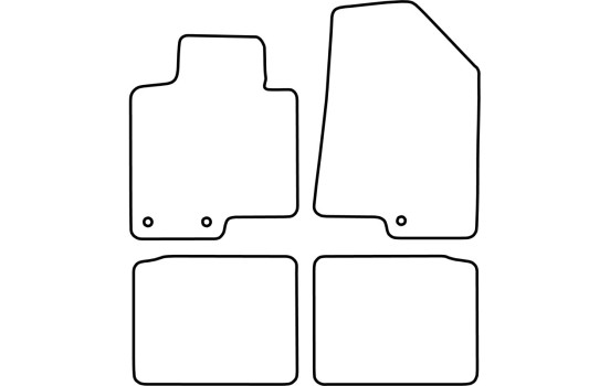Car mats suitable for Hyundai i40 from 2011, Image 2