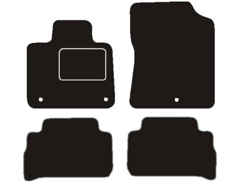 Car mats suitable for Hyundai Santa Fe diesel 2020 -