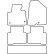 Car mats suitable for Hyundai Santa Fe from 2013 (7 persons), Thumbnail 3