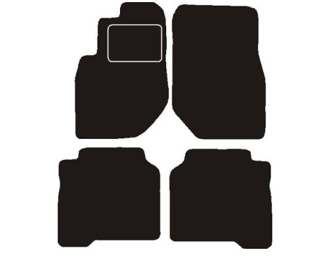 Car mats suitable for Hyundai Terracan 2001 - 2006