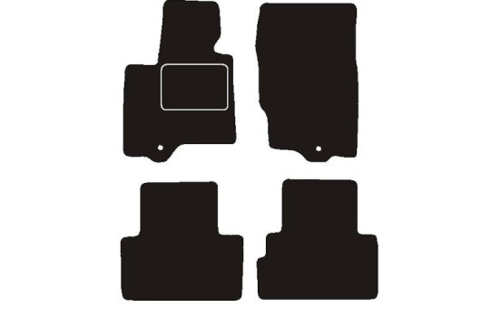 Car mats suitable for Infiniti EX30 2010 -