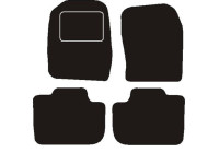 Car mats suitable for Isuzu D-Max extended loading bed 2007 -