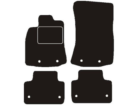 Car mats suitable for Jaguar XJ Sedan 2010 -