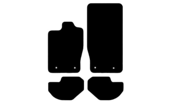 Car mats suitable for Jaguar XK 2007 -