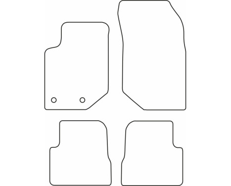 Car mats suitable for Jeep Avenger (petrol) 2023-, Image 2